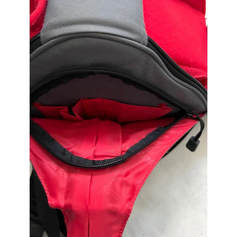 Caden Sling Camera Bag Gray Red DSLR Mirrorless Case Padded Crossbody Backpack